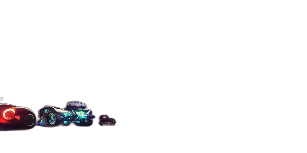 car, robot, shoes, weapon transparent PNG cut-out