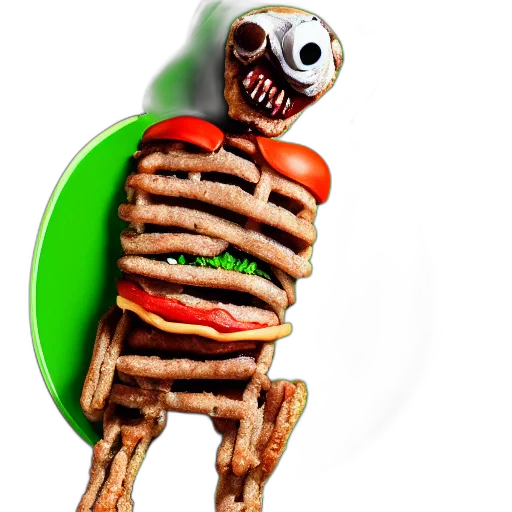 food, robot, creature, animal transparent PNG cut-out