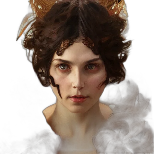 face, crown, mask, dragon transparent PNG cut-out