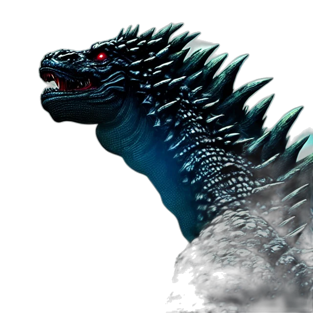 dragon, animal, creature, sword, concept art, 3d render, photorealistic, fantasy art transparent PNG cut-out