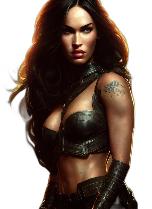 comic book art, fantasy art, concept art, photorealistic transparent PNG cut-out