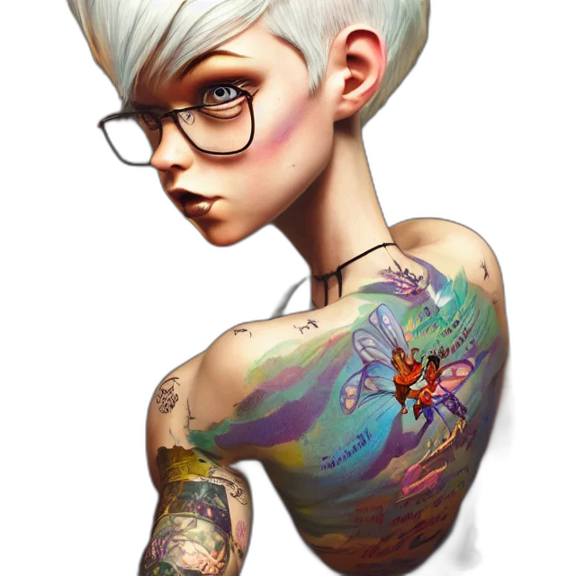 cartoon, fantasy art, concept art, comic book art, pastel, dark, blue, full transparent PNG cut-out