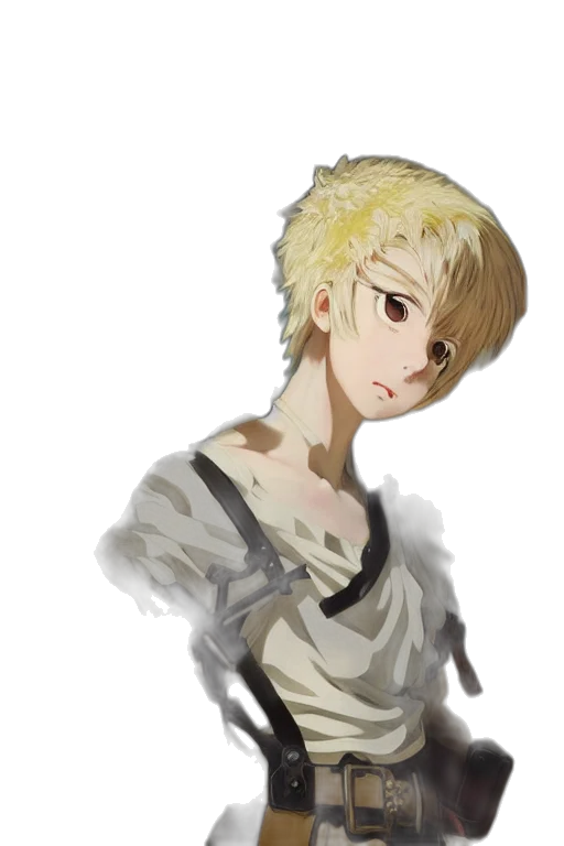 staff, face, dress, anime, pixel art, watercolor, photorealistic, dark transparent PNG cut-out