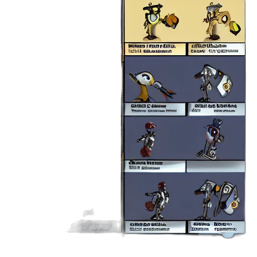 robot, weapon, concept art, pixel art, 3d render, comic book art, fnaf, animatronic transparent PNG cut-out