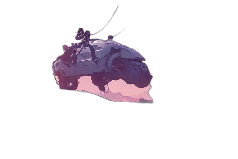 car, weapon, robot, jacket transparent PNG cut-out