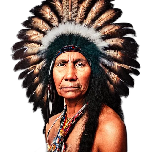 face, hat, staff, animal transparent PNG cut-out
