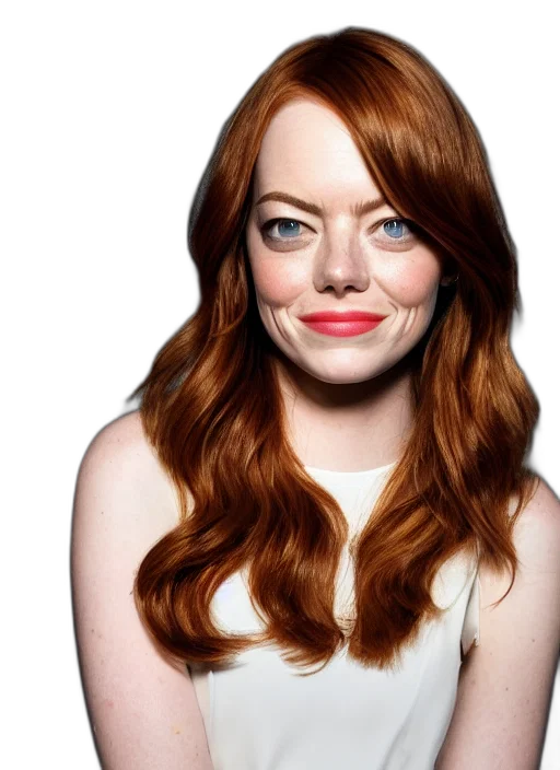 face, hair, dress, photorealistic transparent PNG cut-out