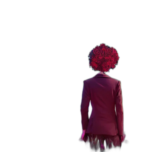 dress, jacket, hat, crown, 3d render, concept art, pixel art, photorealistic transparent PNG cut-out