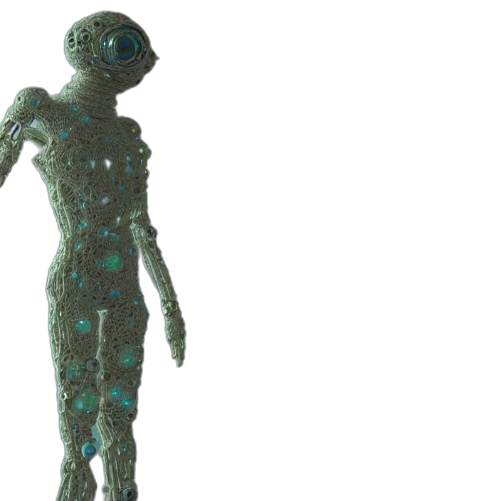 robot, dress, creature, jewelry transparent PNG cut-out