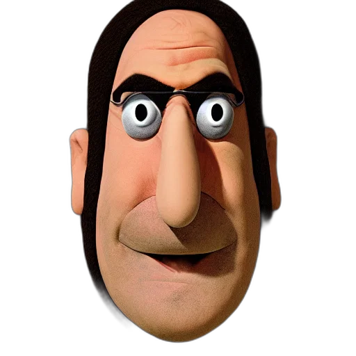 face, mask, animal, creature, 3d render, cartoon, photorealistic, concept art transparent PNG cut-out