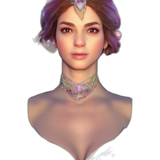 crown, jewelry, face, staff transparent PNG cut-out