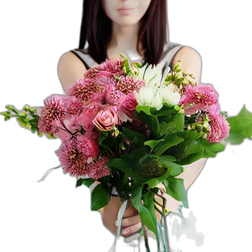 flower, crown, photorealistic, 3d render transparent PNG cut-out