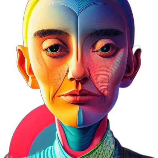 face, mask, robot, staff transparent PNG cut-out