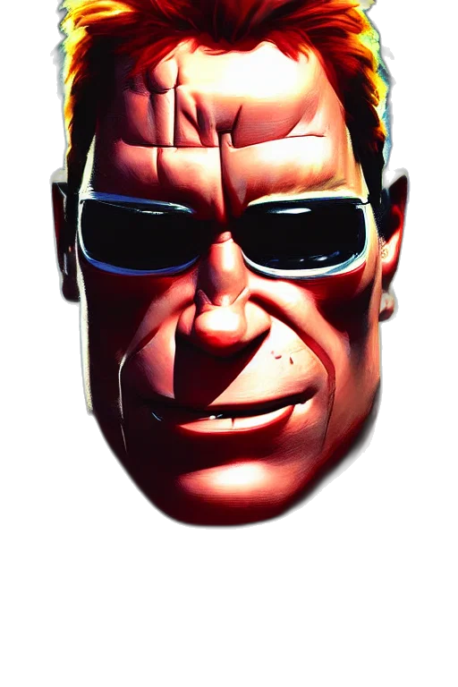mask, face, robot, jacket, 3d render, comic book art, photorealistic, vaporwave transparent PNG cut-out