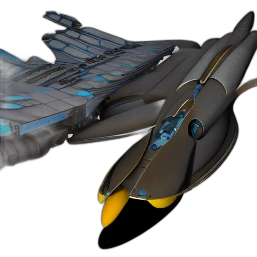 weapon, 3d render, concept art, outer space transparent PNG cut-out