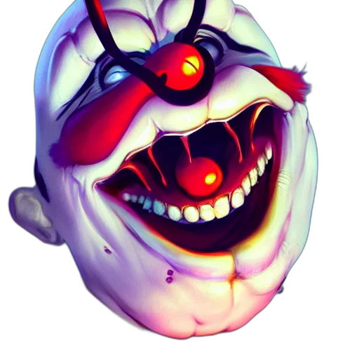mask, face, creature, staff transparent PNG cut-out