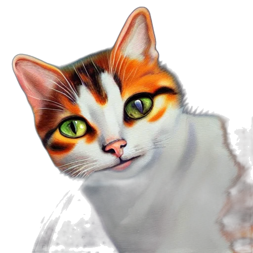 animal, face, staff, photorealistic transparent PNG cut-out