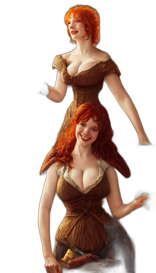 dress, fantasy art, concept art, 3d render transparent PNG cut-out