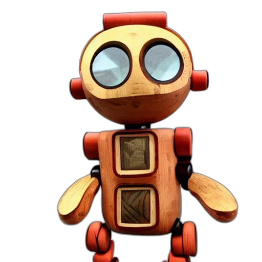 robot, staff, animal, creature, 3d render, concept art, pixel art, cartoon transparent PNG cut-out