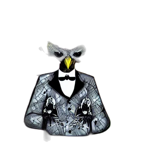 jacket, mask, jewelry, robot, cartoon, 3d render, concept art, pixel art transparent PNG cut-out