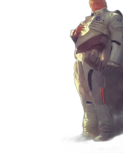robot, staff, jacket, weapon transparent PNG cut-out