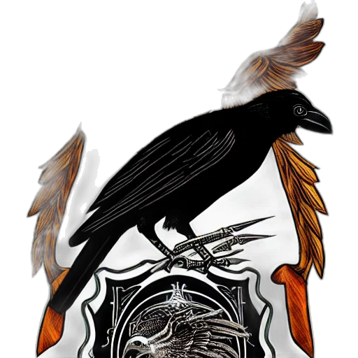 crown, staff, concept art, fantasy art transparent PNG cut-out