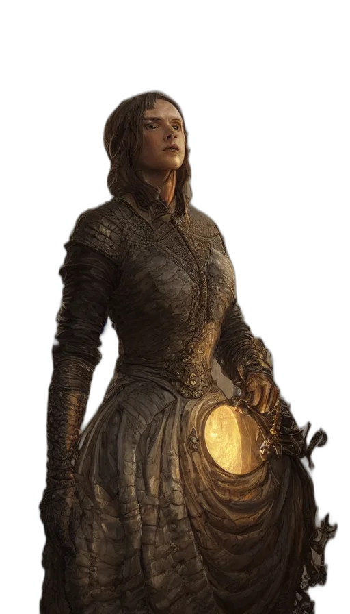 sword, dress, staff, weapon transparent PNG cut-out
