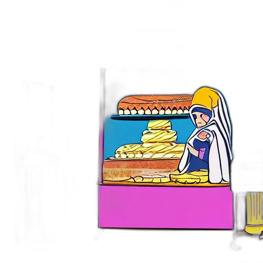 food, jewelry, furniture, pixel art transparent PNG cut-out