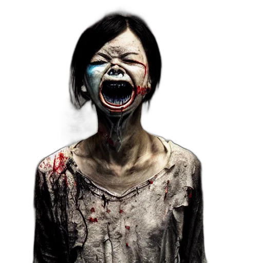 mask, face, creature, concept art transparent PNG cut-out