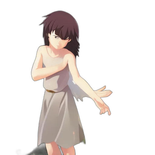 dress, weapon, sword, creature transparent PNG cut-out