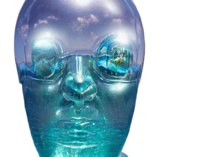 mask, bottle, face, cyberpunk transparent PNG cut-out