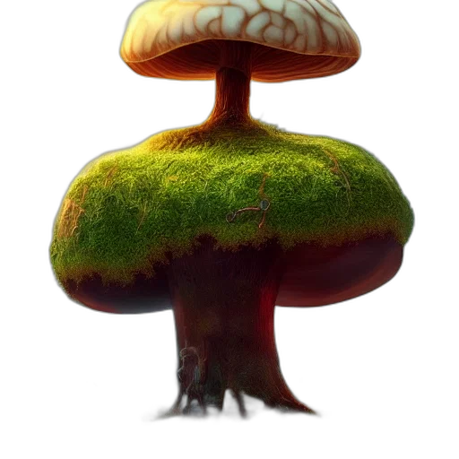 tree, crown, hat, creature transparent PNG cut-out