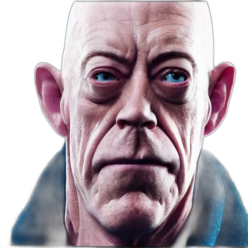 face, mask, robot, creature, photorealistic, 3d render, concept art, comic book art transparent PNG cut-out