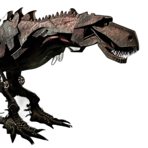 dragon, creature, animal, concept art, 3d render, fantasy art, photorealistic, mechanical transparent PNG cut-out