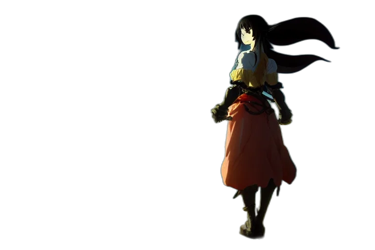 sword, staff, weapon, dress transparent PNG cut-out