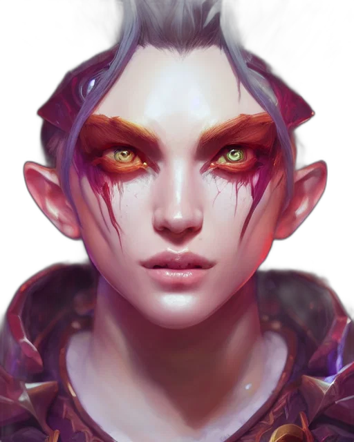 face, dragon, mask, creature, fantasy art, concept art, cyberpunk, photorealistic transparent PNG cut-out