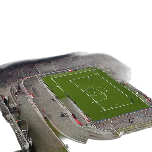 concept art, soccer, pitch, coming, out, ground, crushing, people transparent PNG cut-out