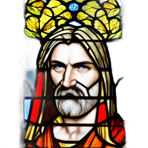 crown, sword, fantasy art, 3d render, comic book art, pixel art, gothic, stained transparent PNG cut-out