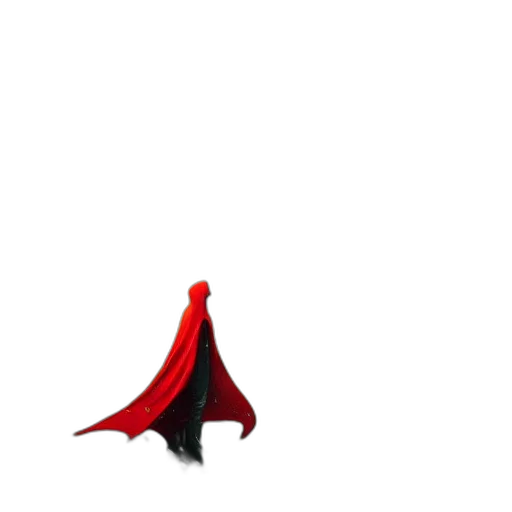 umbrella, hat, staff, shoes, pixel art, 3d render, concept art, fantasy art transparent PNG cut-out