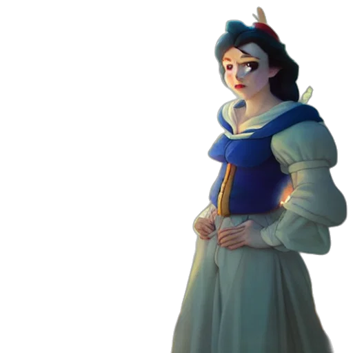 dress, staff, crown, concept art, 3d render, fantasy art, photorealistic, snow transparent PNG cut-out