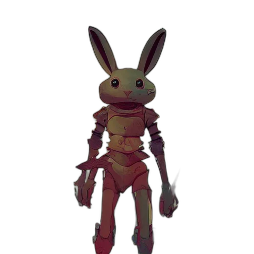 robot, creature, mask, animal, 3d render, concept art, pixel art, fantasy art transparent PNG cut-out