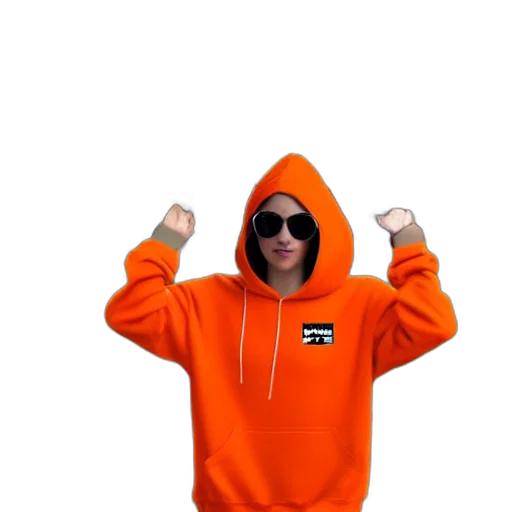 jacket, staff, weapon, creature transparent PNG cut-out