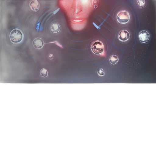 robot, face, mask, crown transparent PNG cut-out