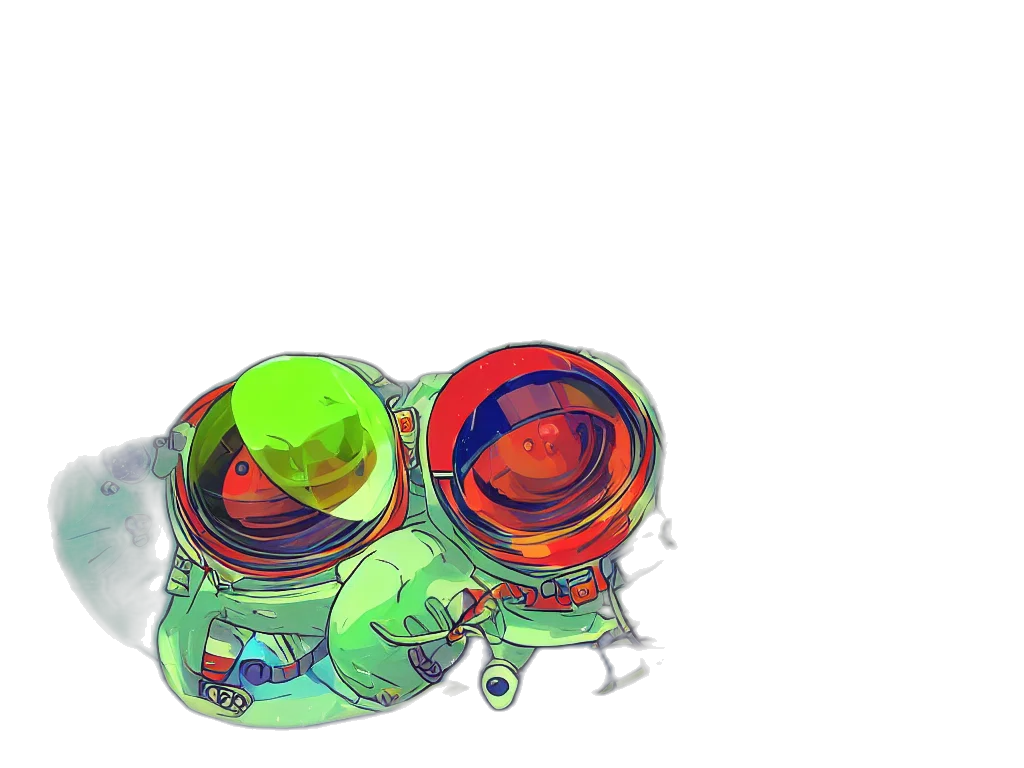 mask, robot, creature, bottle, concept art, pixel art, 3d render, cartoon transparent PNG cut-out