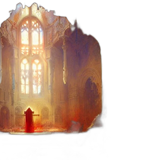 crown, concept art, fantasy art, watercolor transparent PNG cut-out