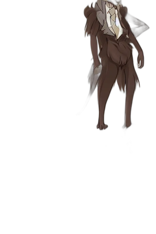 creature, staff, animal, mask transparent PNG cut-out