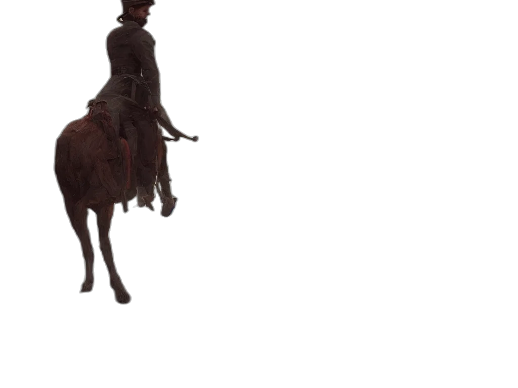 hat, animal, staff, creature transparent PNG cut-out