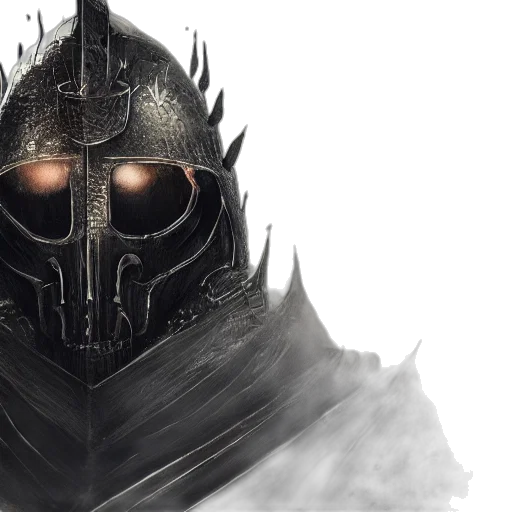 mask, face, concept art, fantasy art, comic book art, photorealistic, portait, dark transparent PNG cut-out