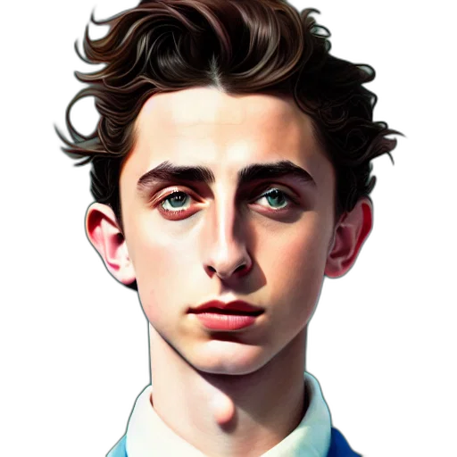 face, jacket, hair, staff, photorealistic, cartoon, concept art, fantasy art transparent PNG cut-out