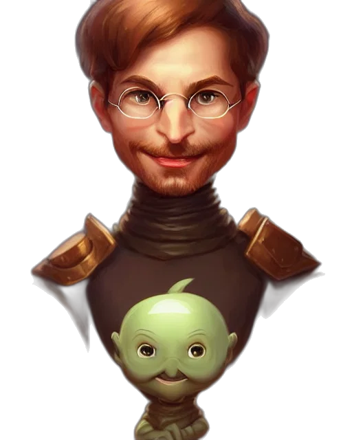 staff, mask, face, fantasy art transparent PNG cut-out